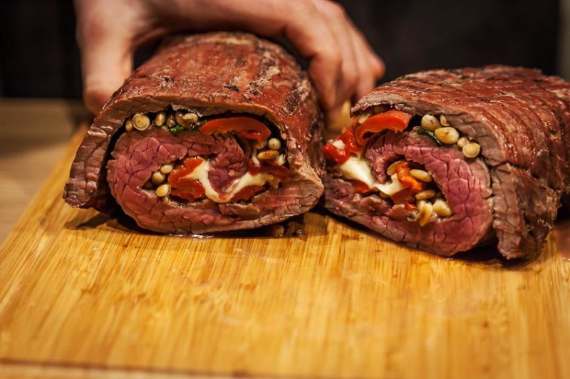 Mediterraner Rollbraten (Flank) - Kiki&amp;#39;s BBQ | Grillrezepte, BBQ-Blog